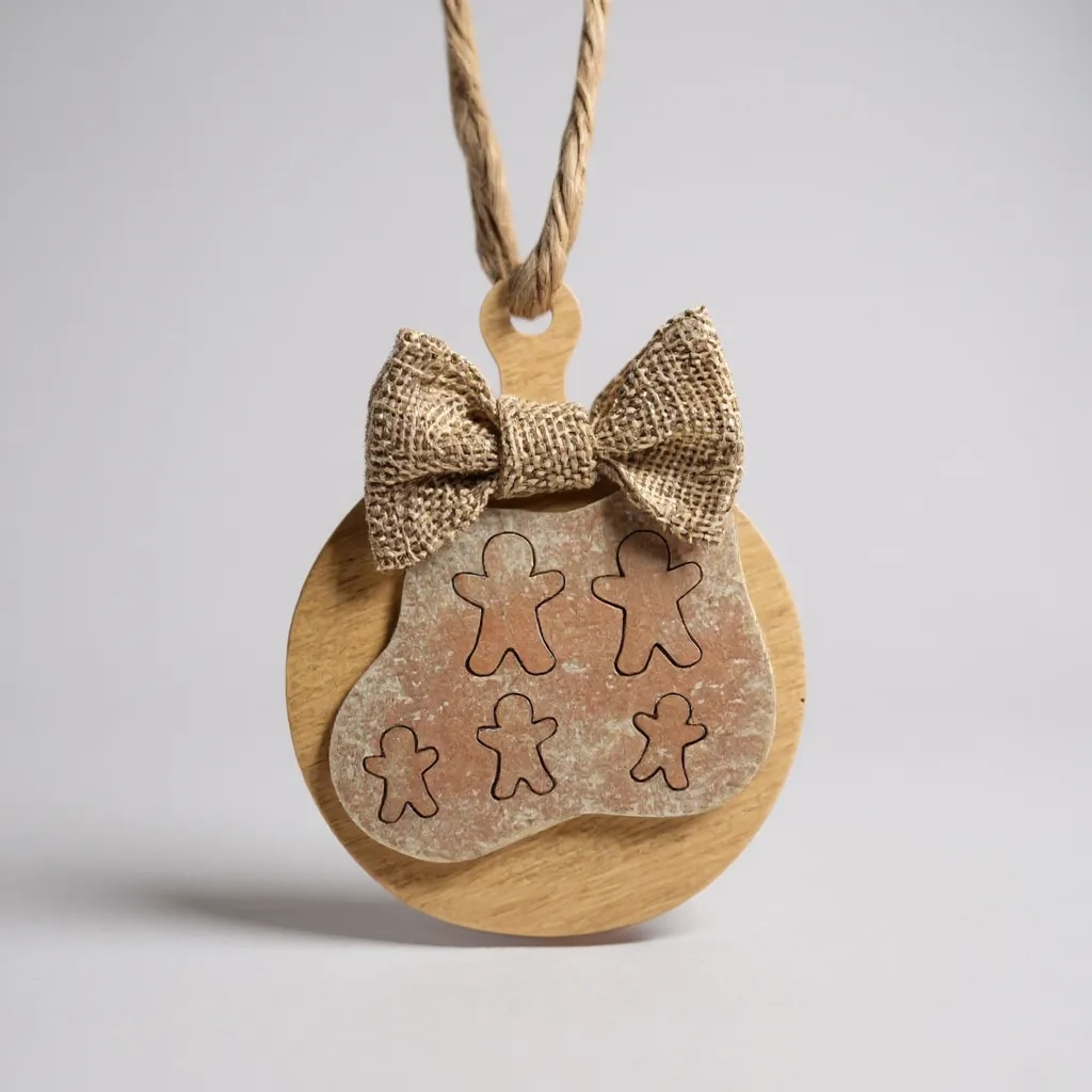 Family Cookie Board Christmas Ornament