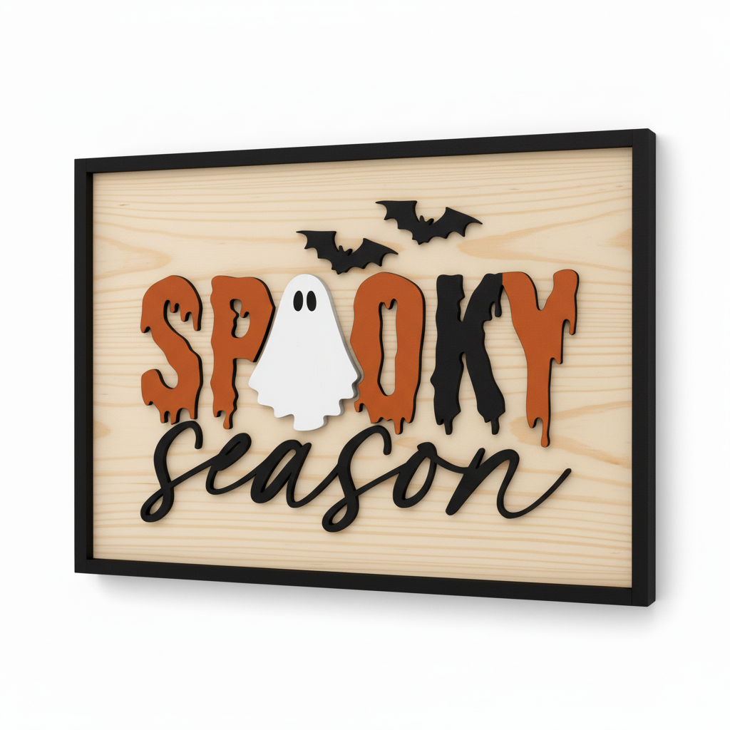Spooky Season Halloween Sign
