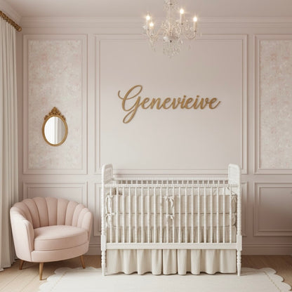 Nursery Name Sign
