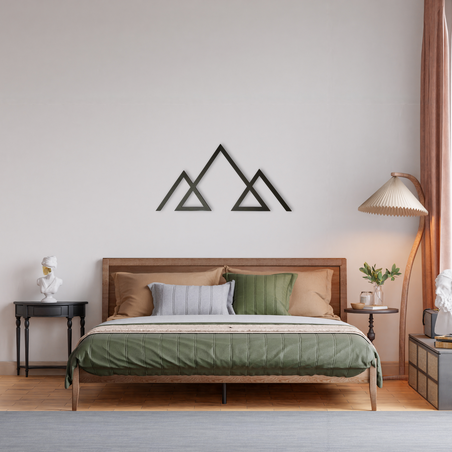 Minimalist Mountain Wall Art Diamond Touch Designs 