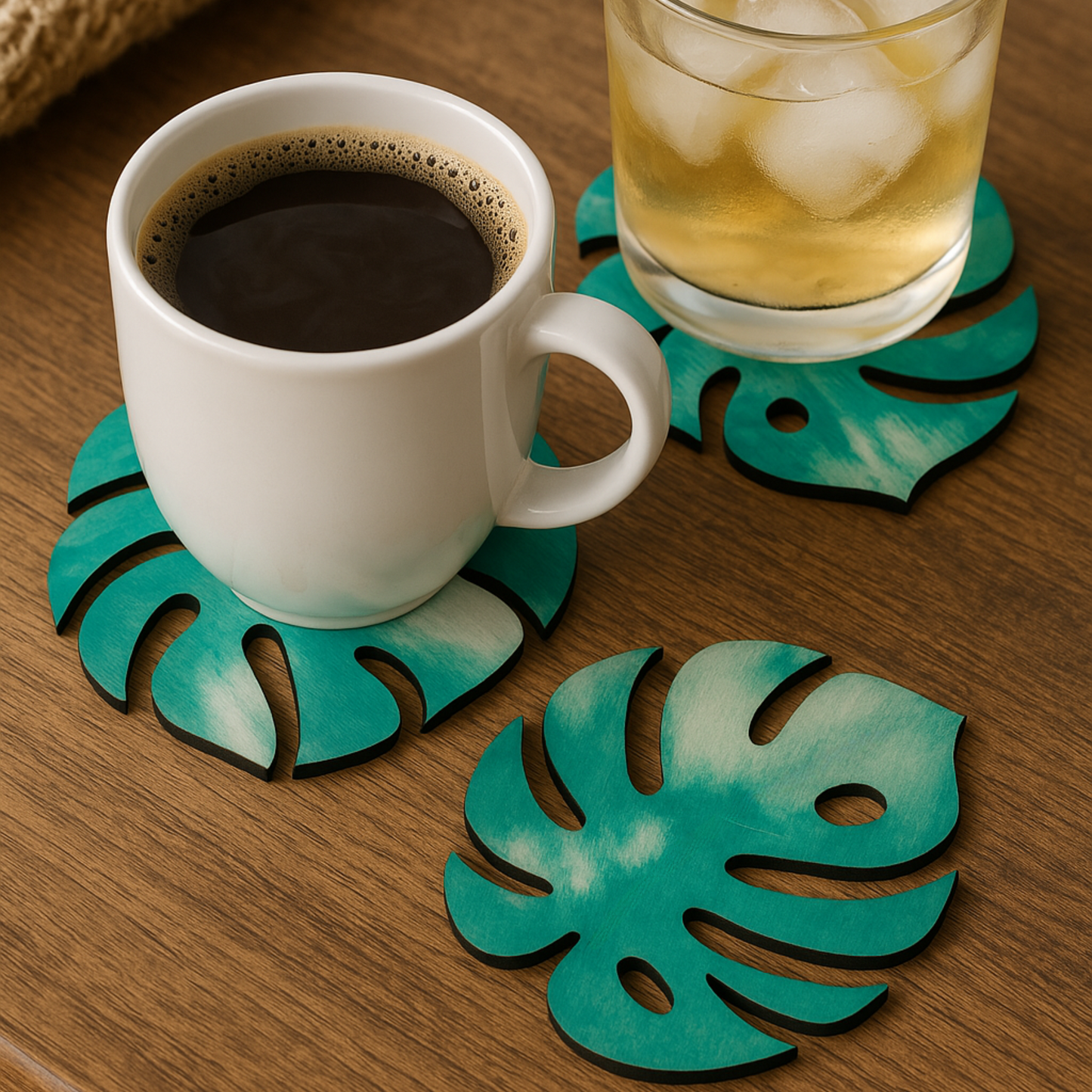 Monstera Coasters
