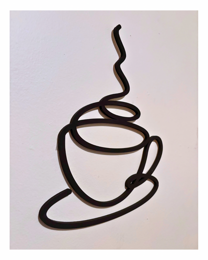 Coffee Mug Minimalist Wall Decor