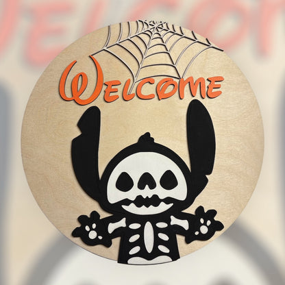 Halloween Welcome Sign