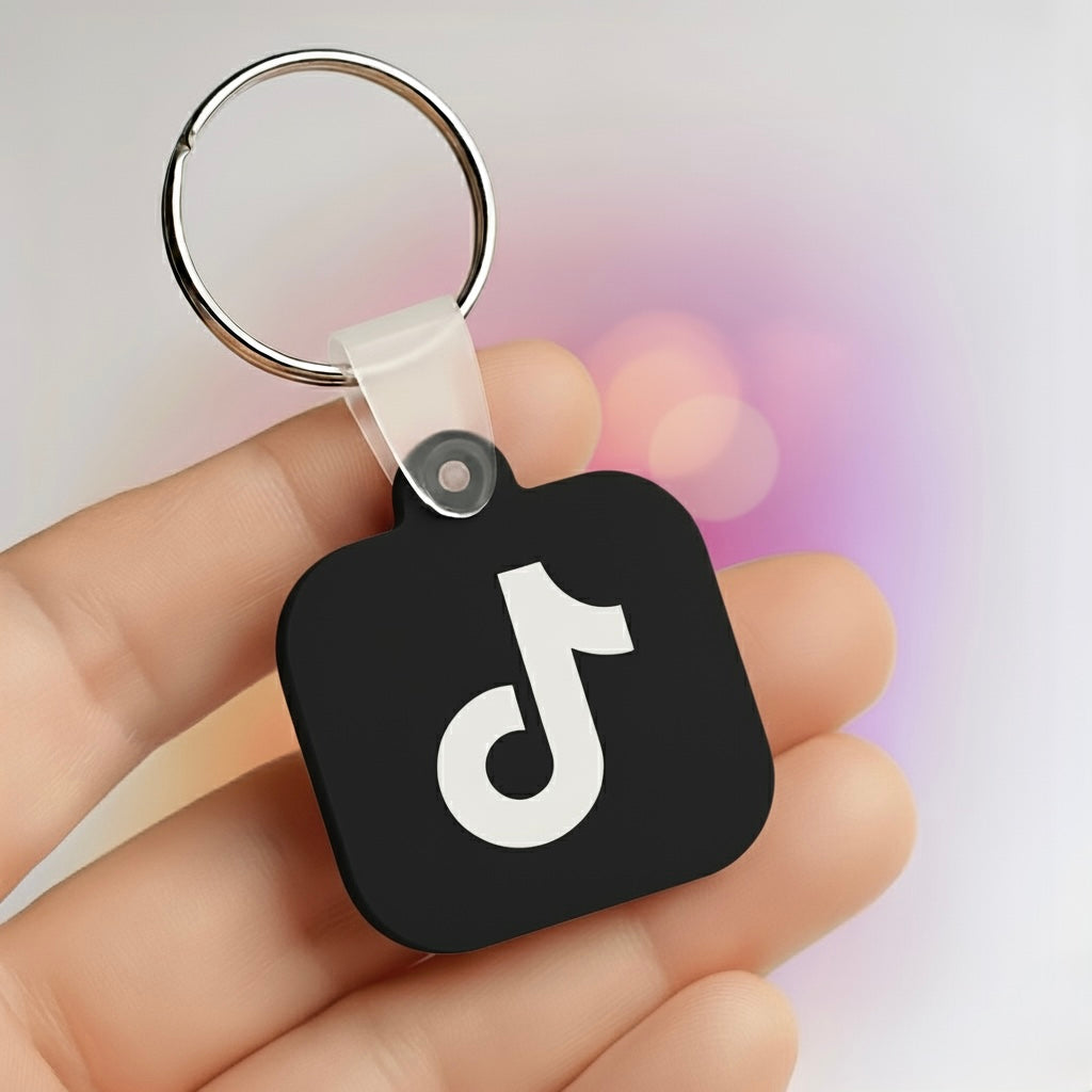 NFC Social Media Tap Keychain