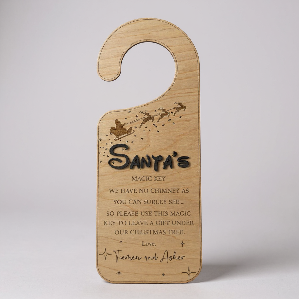 Santa's Magic Key Door Hanger