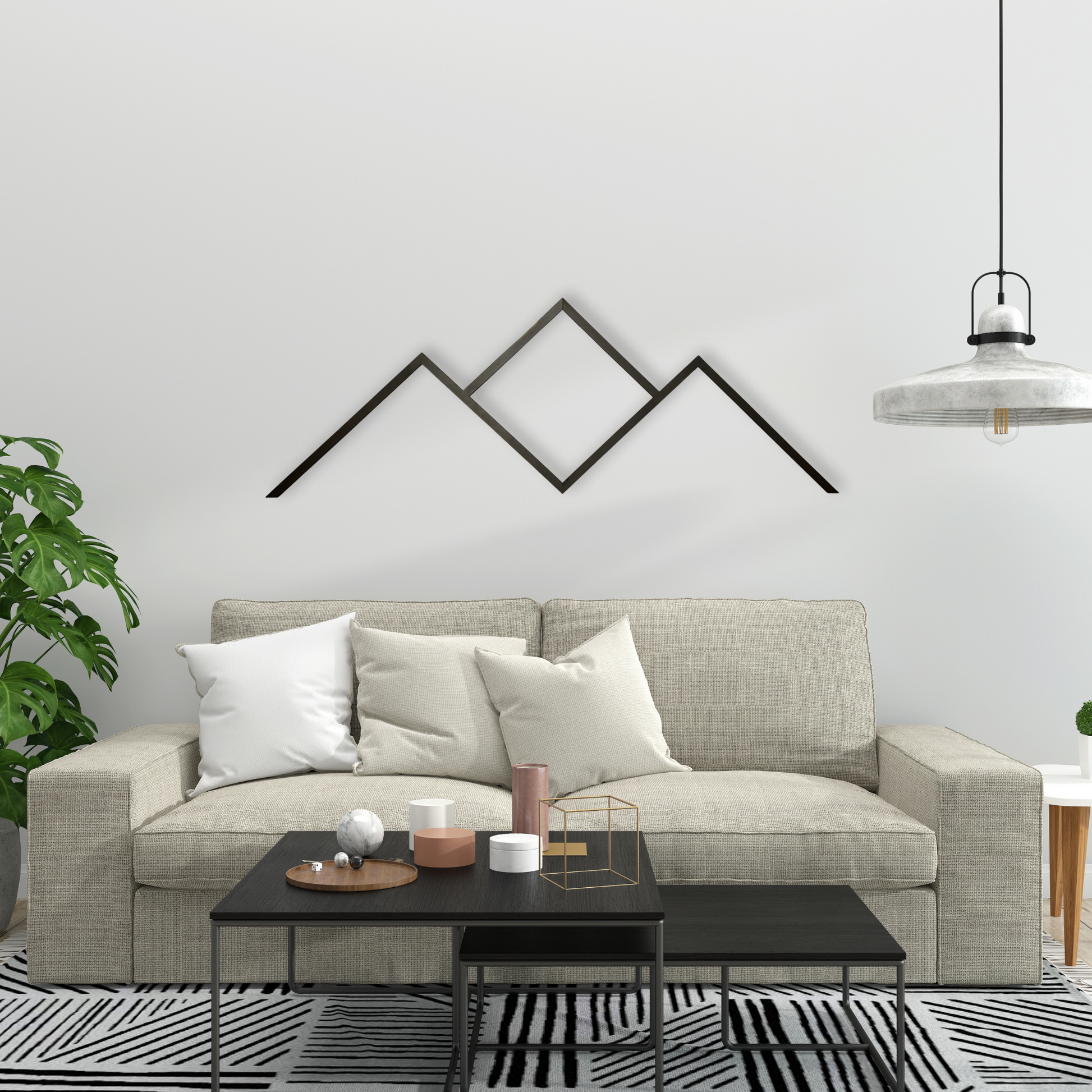 Minimalist Mountain Wall Art