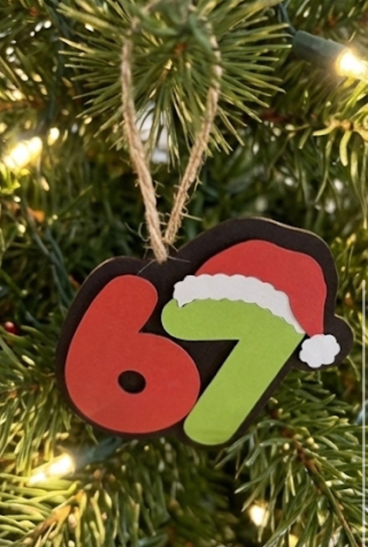 Viral 67 Ornament
