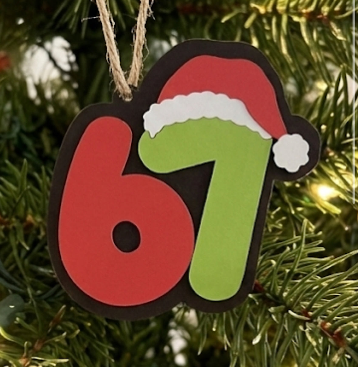 Viral 67 Ornament