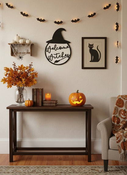 Welcome Witches Sign