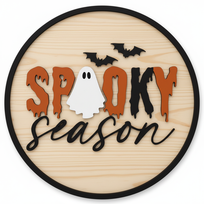 Spooky Season Halloween Sign