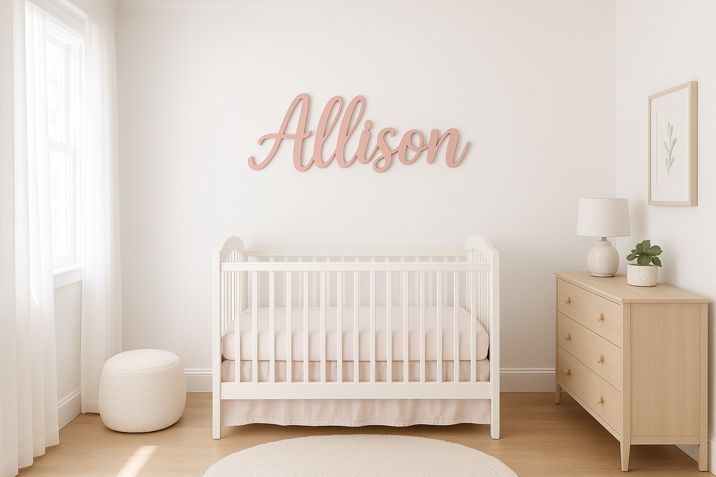 Nursery Name Sign